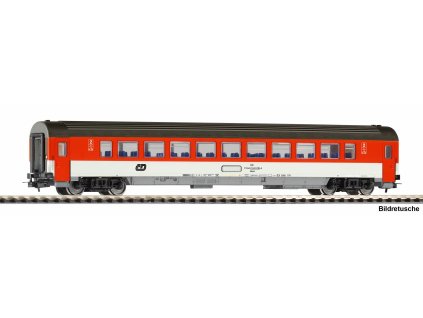 H0 - Osobní vůz 2. třídy ČD Ep. VI, zkrácený / PIKO 27745