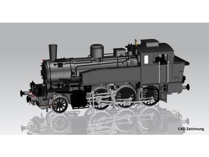 H0 - DCC/ZVUK parní lokomotiva řady 335.1 ČSD Ep. III, ex 91.3 / PIKO 507500