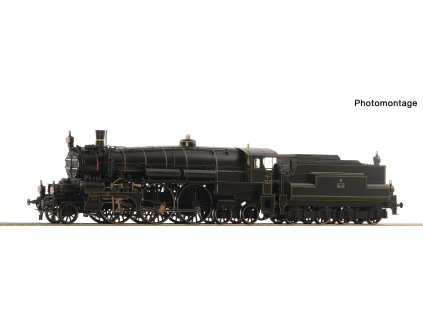 H0 - DCC/ZVUK Parní lokomotiva řady 310 BBÖ "Gölsdorf Edition" / ROCO 7110051