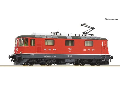 H0 - Elektrická lokomotiva Re 4/4 rot SBB / ROCO 7500222