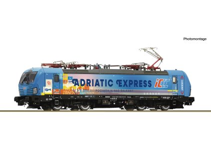 AC H0 - Elektrická lokomotiva 370 094-2 PKP IC AC-Snd. / ROCO 7520196