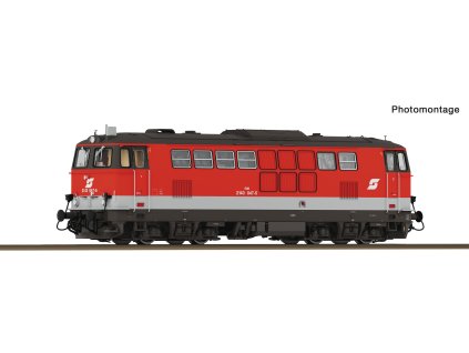 H0 - Dieselová lokomotiva řady 2143 ÖBB / ROCO 7300092