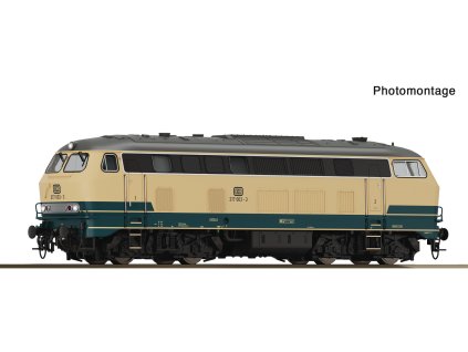 H0 - Dieselová lokomotiva 217 003 DB / ROCO 7300068
