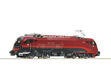 H0 - DCC/ZVUK/SPŘÁHLO Elektrická lokomotiva řady 1216 Railjet ÖBB / ROCO 7510182
