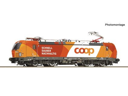 H0 - DCC/ZVUK Elektrická lokomotiva Re 476 457-7 Coop / ROCO 7510175