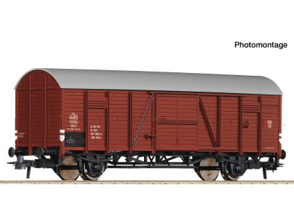H0 - krytý nákladní vůz PKP / ROCO 6600187