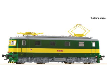 H0 - DCC/ZVUK Elektrická lokomotiva řady 121 Bobina ČD / ROCO 7510135