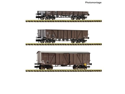 N - Set 3 nákladních vozů, SNCF, III / Fleischmanm 6660167