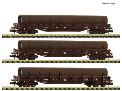 N - 3-tlg. Set 1: Stahlzug / Fleischmann 6660142