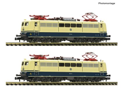 N - DCC/ZVUK Set 2 elektrických lokomotiv 151 094-0 a 151 117-9, DB, IV / Fleischmanm 7570076
