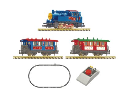 N - Analogový start set vánoční vlak / Fleischmann 5160007
