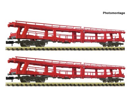 N - Set 2 vozů pro přepravu aut / Fleischmann 6260049