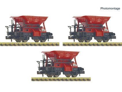 N - Set 3 výsypných vozů / Fleischmann 6660159