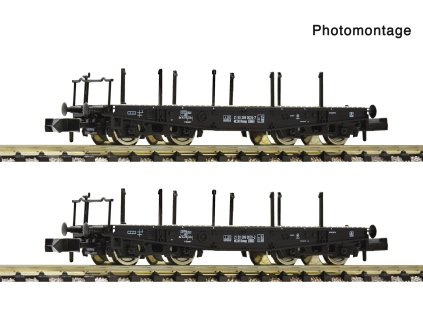 N - set 2 plošinových vozů, DR, IV / Fleischmanm 6660147