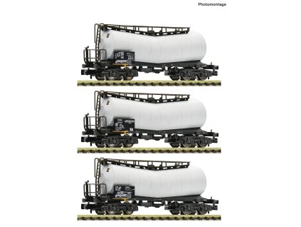 N - 3-tlg. Set: Knickkesselwagen / Fleischmann 6660170