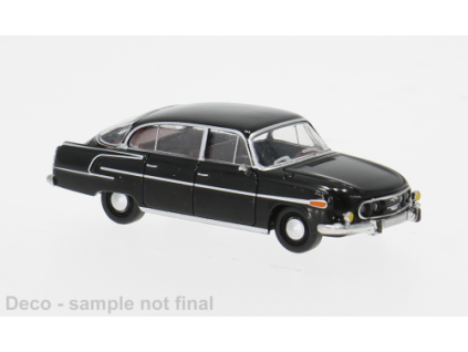 H0 - Tatra 603-2, černá, 1963 / Brekina 27325