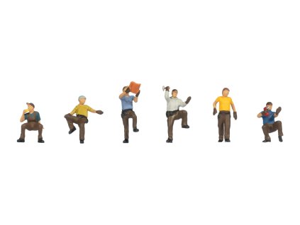 H0 – Pokrývači, sada figurek / NOCH 15049