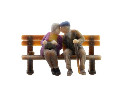 H0 – Senioři na lavičce / NOCH 10435