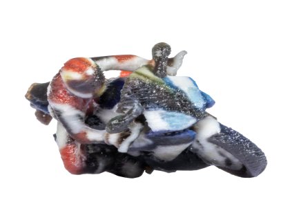 H0 – Sportovní motocykl, zatáčení, řízení / NOCH 10902