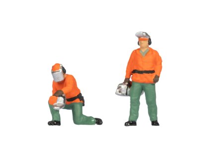 H0 – Zvuková scéna 2.0 „Kácení stromů“ / NOCH 12845