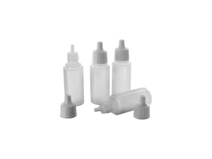 Plastové lahve s víčky, 4 kusy / NOCH 60100