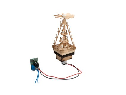 H0 – mikro-pohybová vánoční pyramida / NOCH 66413