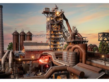 H0 - Vysoká pec s odlévárnou / FALLER 130026