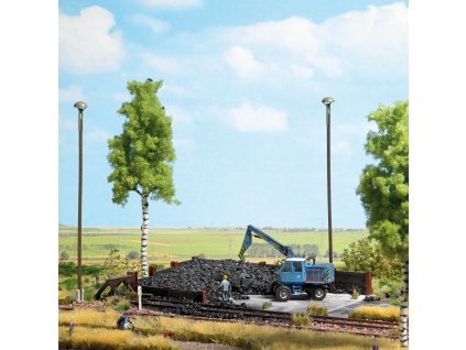 H0 - Sada bagru s uhlím a doplňky / Busch 1045