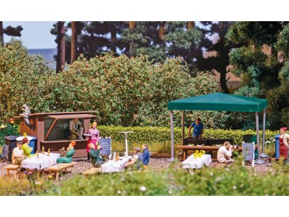 H0 - Venkovní stolování / Busch 1860