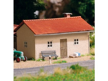 0 - Dílna s přístřeškem / Busch 10061