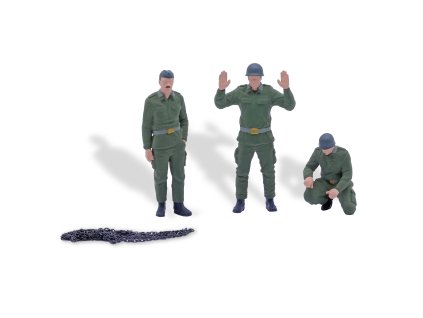 0 - 3 vojáci / Busch 10730