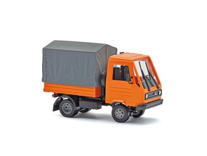 H0 - Multicar M26 s plachtou, oranžová / Busch 42253