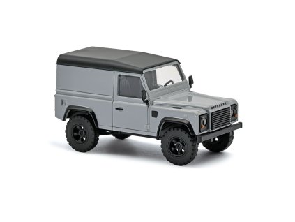 H0 - Land Rover 90, stříbrná / Busch 54356