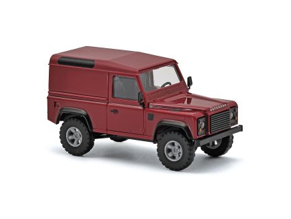 H0 - Land Rover 90, červená / Busch 54357