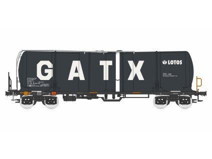 TT - cisternový vůz GATX Zacns 88 GATX / Lotos černý / Igra Model 96200084