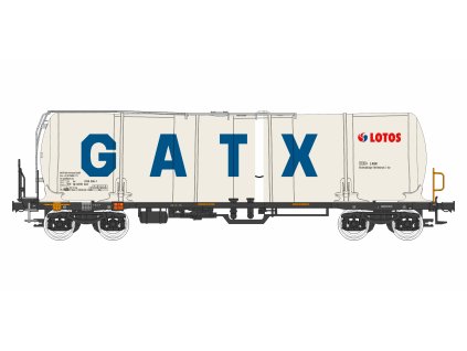 TT - cisternový vůz GATX Zacns 88, Lotos bílý / Igra Model 96200085