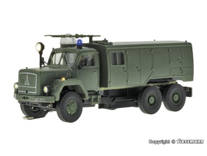 H0 - Hasičské vojenské vozidlo, funkční model / Viessmann 8065