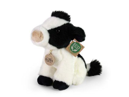 Plyšová kráva 18 cm ECO-FRIENDLY / RAPPA 211483