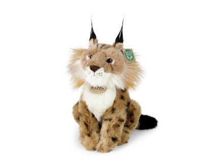 Plyšový rys 25 cm ECO-FRIENDLY / RAPPA 204591
