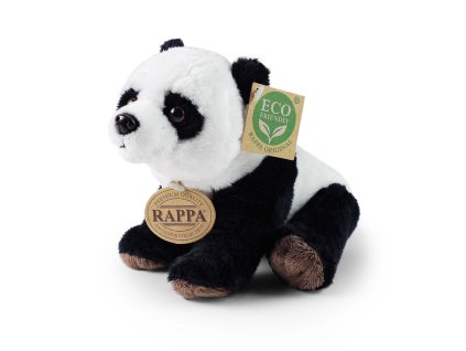 Plyšová panda 18 cm ECO-FRIENDLY / RAPPA 201651