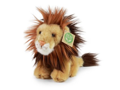Plyšový lev 18 cm ECO-FRIENDLY / RAPPA 204560