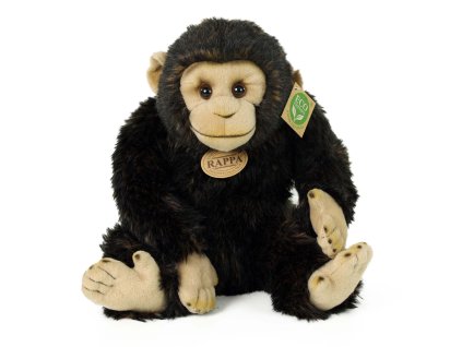 Plyšový šimpanz 27 cm ECO-FRIENDLY / RAPPA 211858