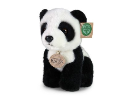 Plyšová panda 19 cm ECO-FRIENDLY / RAPPA 848030