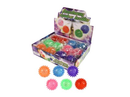 Míček s ostny 5,5 cm se světlem / RAPPA 857568