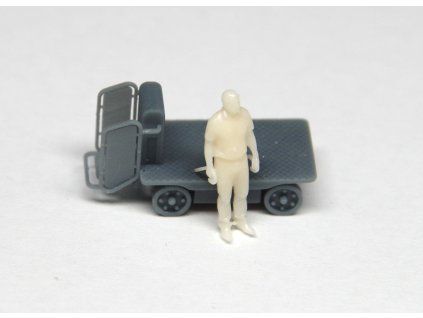 TT R 12 vozík Praga + chlap