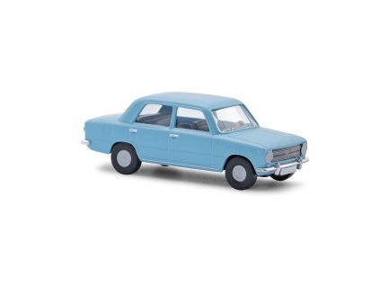 TT - Fiat 124, modrý / BUSCH 87027