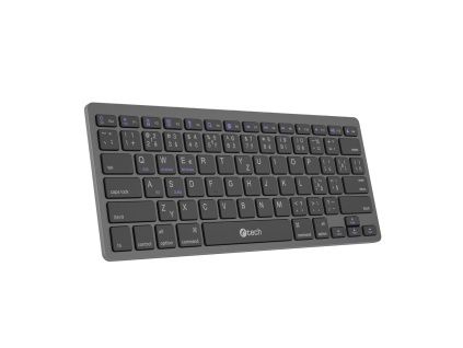 Klávesnice C-TECH KB-120S Dual mode, bezdrátová / KB-120S