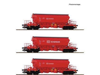 TT - 3dílná sada Kaliwagen DB Schenker / ROCO 6680062