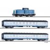 TT - Startset lokomotiva BR 212 a 2 osobní vozy / TILLIG 01443