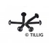 TT/H0 - šroubky k upevnění kolejí 1,4 x 8 mm, 100ks / Tillig 08970